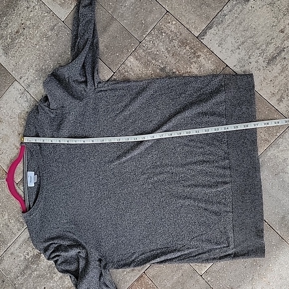 Old Navy Cotton Blend Sweater Sz L Neutral Basic Closet Staple - Picture 6 of 8